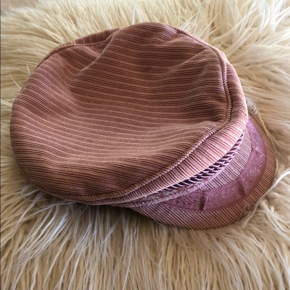 Brixton light pink captains hat